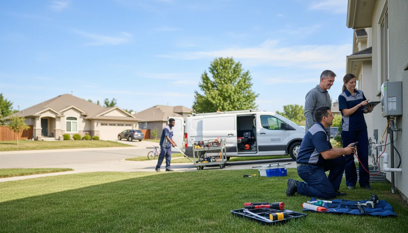 Tankless water heater service in Yates Center, KS